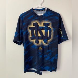 Mens Adidas Notre Dame Climalite Tee